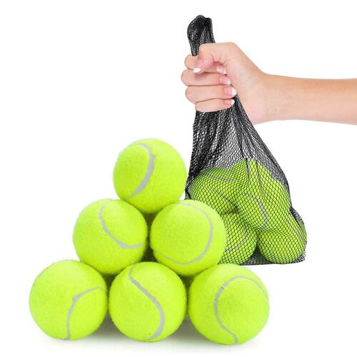 24 Aspect Soft Rubber Tennis Balls with bag Pressureless Training Exercise